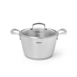 Кастрюля с крышкой Fissman Millenium 5,6 л