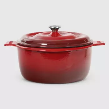 Кастрюля Surel Drop красная 24 см