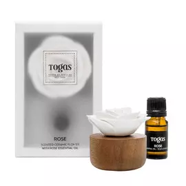 Керамическое саше TOGAS Роза с аромамаслом