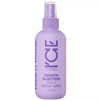 Кератиновый спрей Natura Siberica для поврежденных волос 20 в 1 Keratin Injection ICE Professional 200 мл