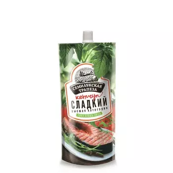 Кетчуп Семилукская трапеза первой категории сладкий 300 г