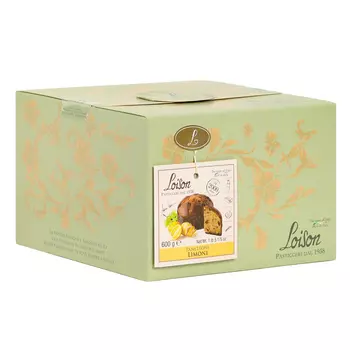 Кекс Loison Panettone лимонный с изюмом, 600 г