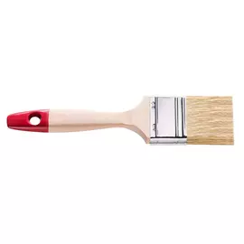 Кисть плоская Hardy N36, топ 90, натуральная светлая щетина 1.5"