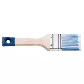 Кисть плоская Hardy N41, смешанная, синяя 3"