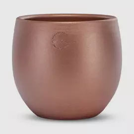 Классическое кашпо Artevasi Hera медное 18 см