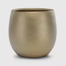 Классическое кашпо Artevasi Hera золотое 18 см