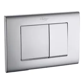 Клавиша смыва для инсталляции Boheme Brillante серебряная 24хх1,5х16 см