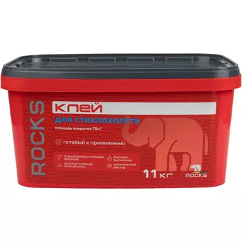 Клей Rocks для стеклохолста 11 кг