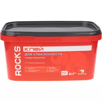 Клей Rocks для стеклохолста 3 кг