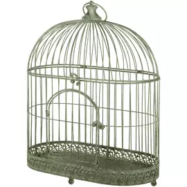 Клетка декоративная Anxi jiacheng оливковая 48х27х67 см