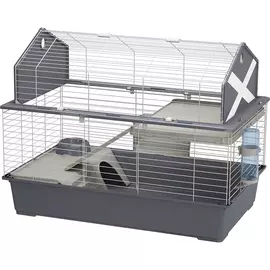 Клетка для кроликов Ferplast Barn 100 серая 96x57x73 см
