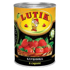 Клубника Lutik в сиропе 425 мл