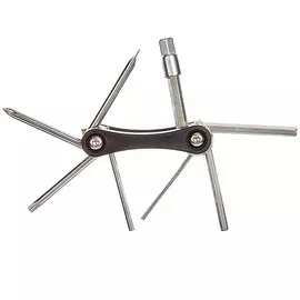 Ключи шестригранные KL-9833C набор складной, 9 в одном