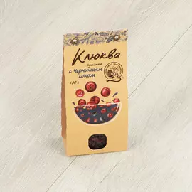 Клюква сушеная Кедровый бор с черничным соком, 150 г