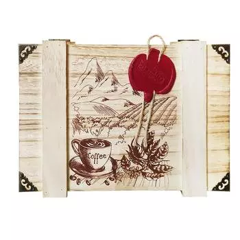 Кофе Get&Joy Деревянный бокс Бразилия, 150 г