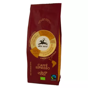Кофе молотый Alce Nero ESPRESSO ORGANIC 100% Арабика 250 г