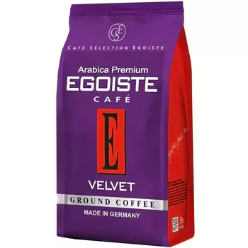Кофе молотый Egoiste Velvet, 200 г