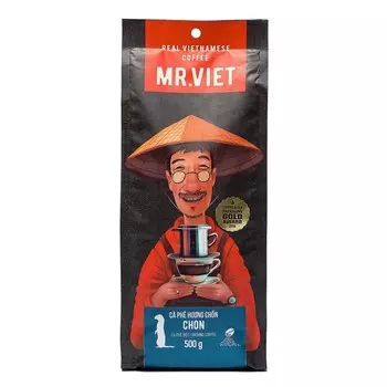 Кофе Mr. VIET молотый Лювак 500г