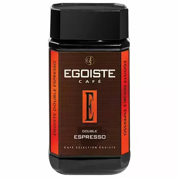 Кофе растворимый Egoiste Double Espresso 100 г