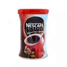 Кофе растворимый Nescafe Classic 100 г