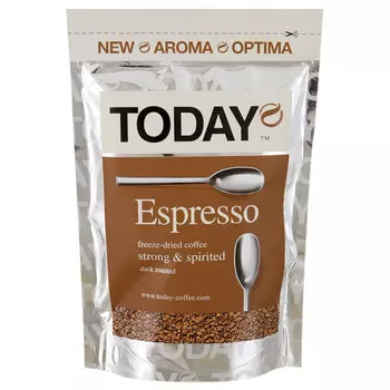 Кофе растворимый Today Espresso 75 г