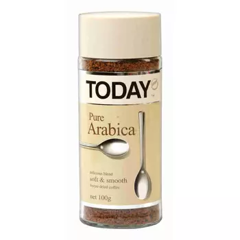 Кофе растворимый Today Pure Arabica 95 г