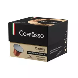 Кофе в капсулах Coffesso Crema Delicato 10 шт