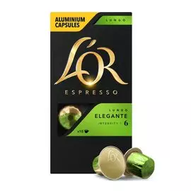 Кофе в капсулах L`OR Espresso Lungo Elegante 10x52 г