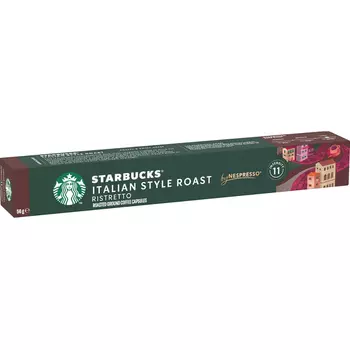 Кофе в капсулах Starbucks italian style roast 10 шт 56 г