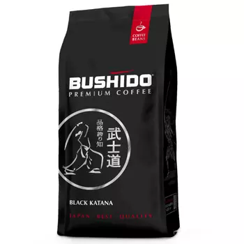 Кофе в зернах Bushido Black Katana, 1 кг