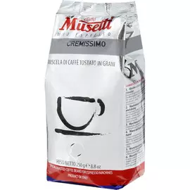Кофе в зернах Musetti Cremissimo 250 г