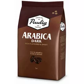 Кофе в зернах Paulig Arabica Dark 1 кг