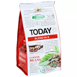 Кофе в зернах Today Blend №8 200 г