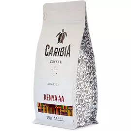 Кофе зерновой Caribia Arabica Kenya AA, 250 г