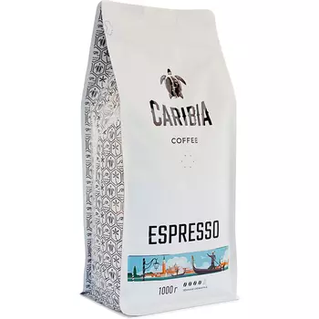 Кофе зерновой Caribia Espresso, 1000 г