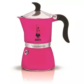 Кофеварка гейзерная Bialetti Fiametta Fuchsia на 3 чашки