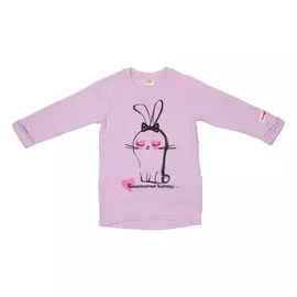 Кофта-туника Lucky Child Любимая девочка футер