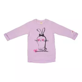 Кофта-туника Lucky Child Любимая девочка футер