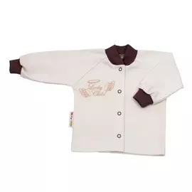 Кофточка Lucky Child Ангелочки молочная