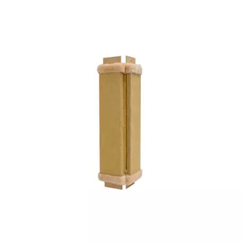 Когтеточка для кошек Хорошка настенная угловая бежевая