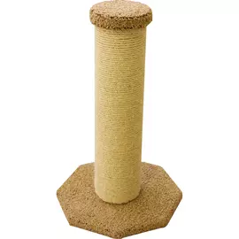 Когтеточка для кошек Пушок Ковролиновая Столбик В ассортименте