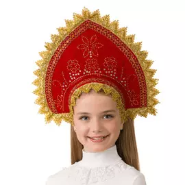 Кокошник Батик Боярушка