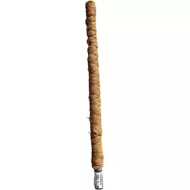 Кокосовая опора для растений Файбер Крафт коричневая 80 см