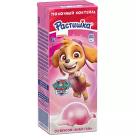 Коктейль молочный Растишка Бабл-гам 2% 210 г