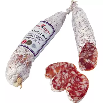 Колбаса Фабрика качества Итальянская полусухая сыровяленая