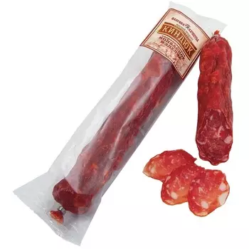 Колбаса Фабрика качества Киндюк полусухая сыровяленая