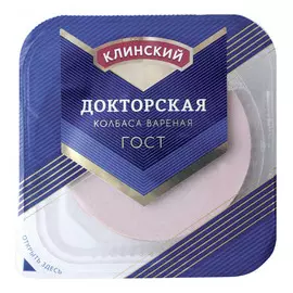 Колбаса Клинский Докторская нарезка 190 г