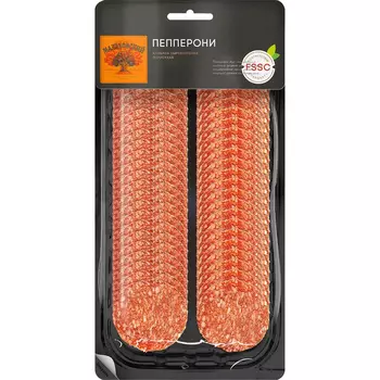 Колбаса Малаховский МК Пепперони сырокопченая, 100 г