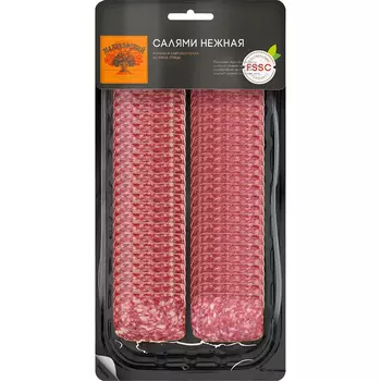 Колбаса Малаховский МК Салями Нежная сырокопченая, 100 г