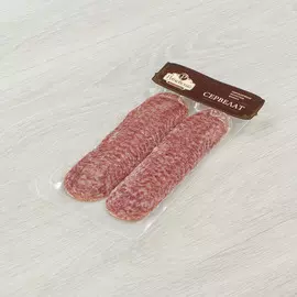 Колбаса Рублевский Сервелат полусухой с/к нарезка 90 г